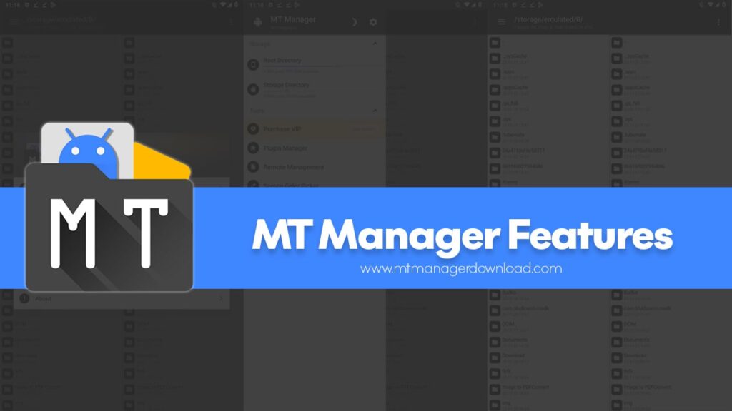 mt manager features