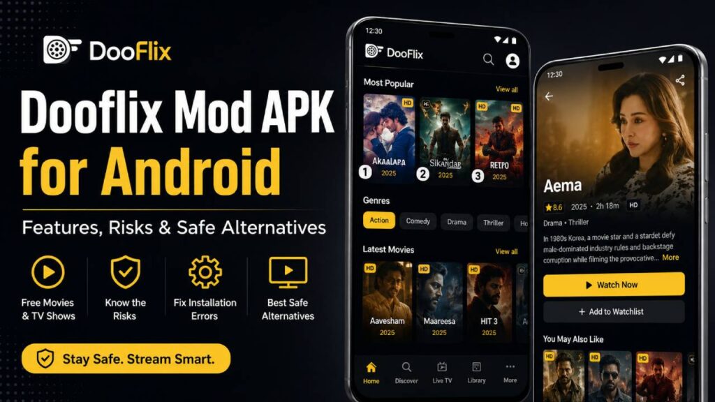 dooflix mod apk android