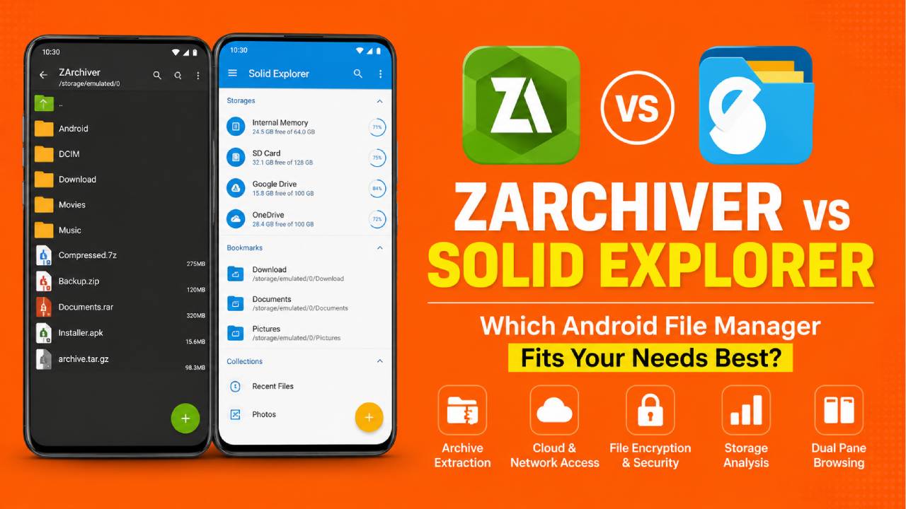 zarchiver vs solid explorer